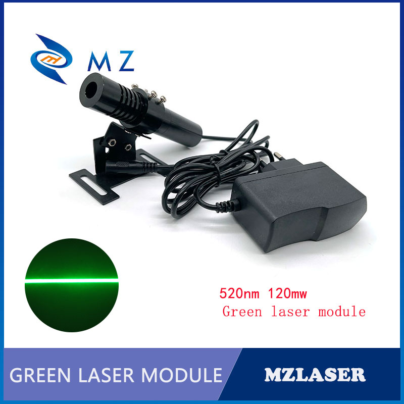 Industrial Laser Applications - 고품질 520nm 녹색 라인 레이저 모듈