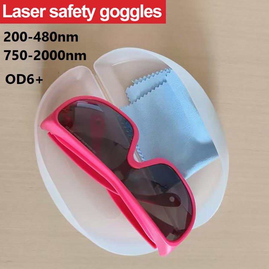 Industrial Laser Hair Removal - OD6+IPL 미용 레이저 안경 치료 작업