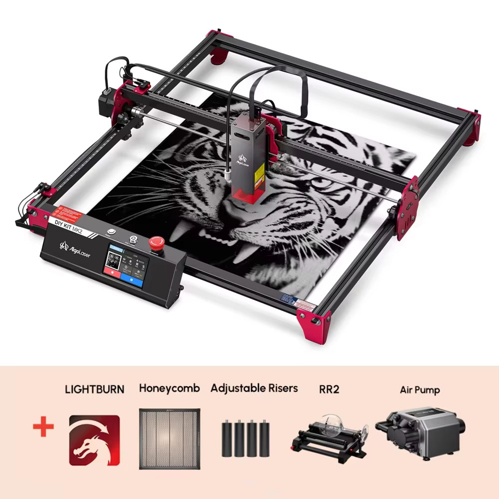 Industrial Laser Table - 알골레이저 DIY 키트 MK2 40*43cm CNC
