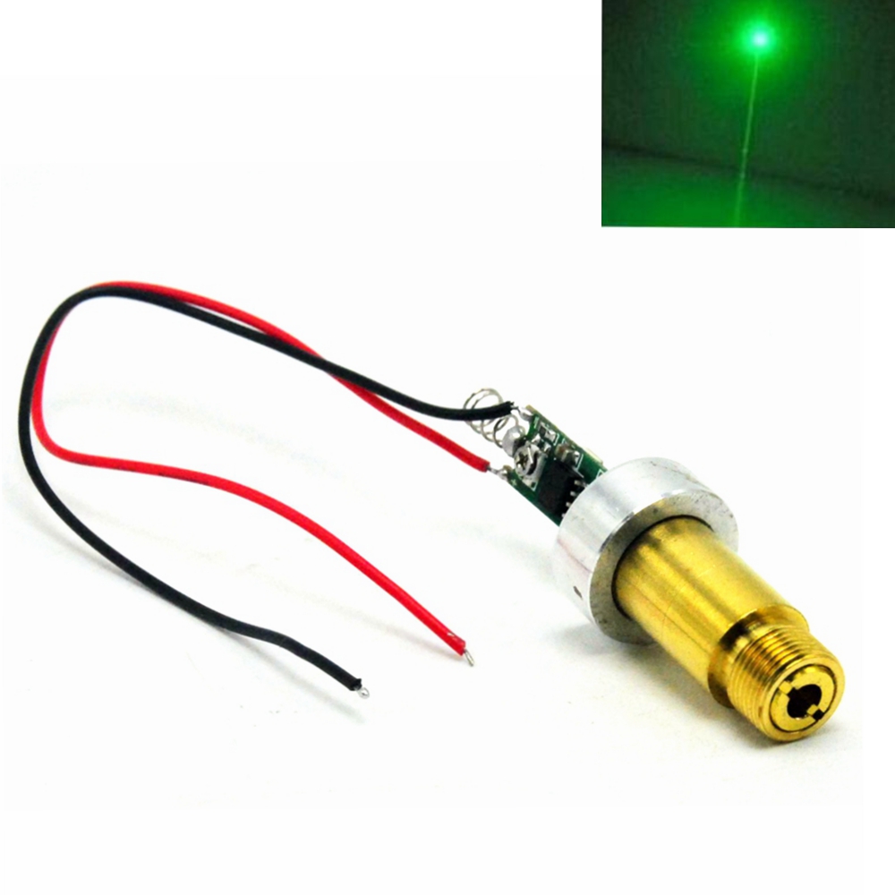 Industrial Laser Pointer - 산업용 황동 그린 도트 광선 레이저