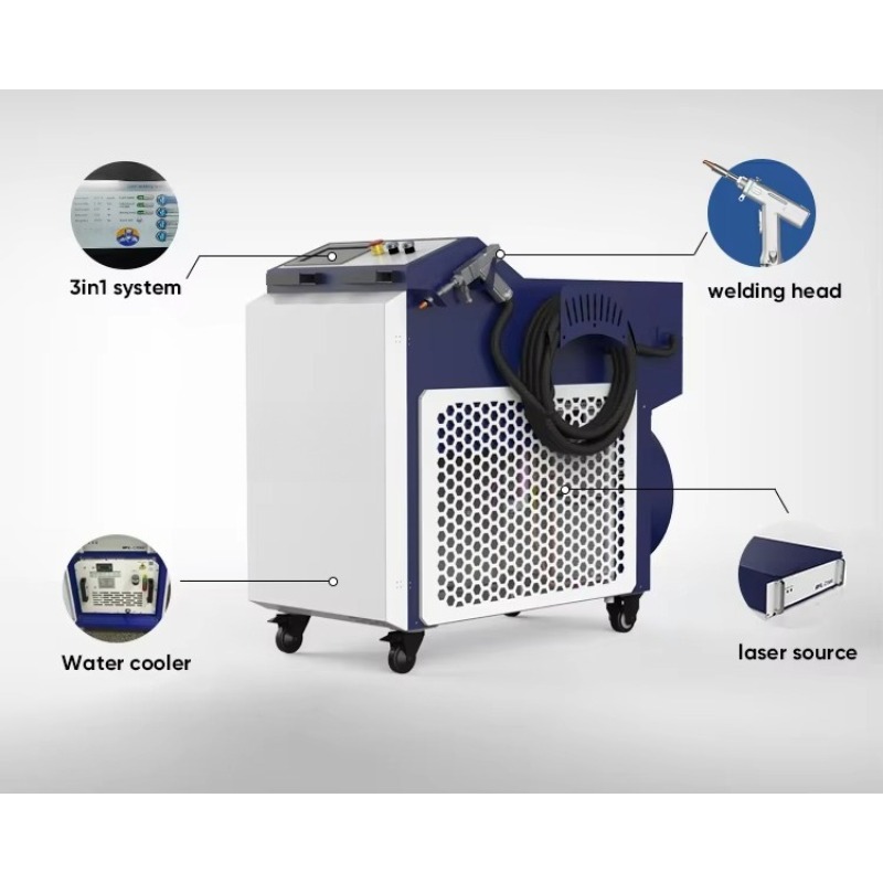 안정적인 새 제품 자동 휴대용 광섬유 레이저 용접기 금 - Industrial Laser Welding Machine 리뷰 및 가격