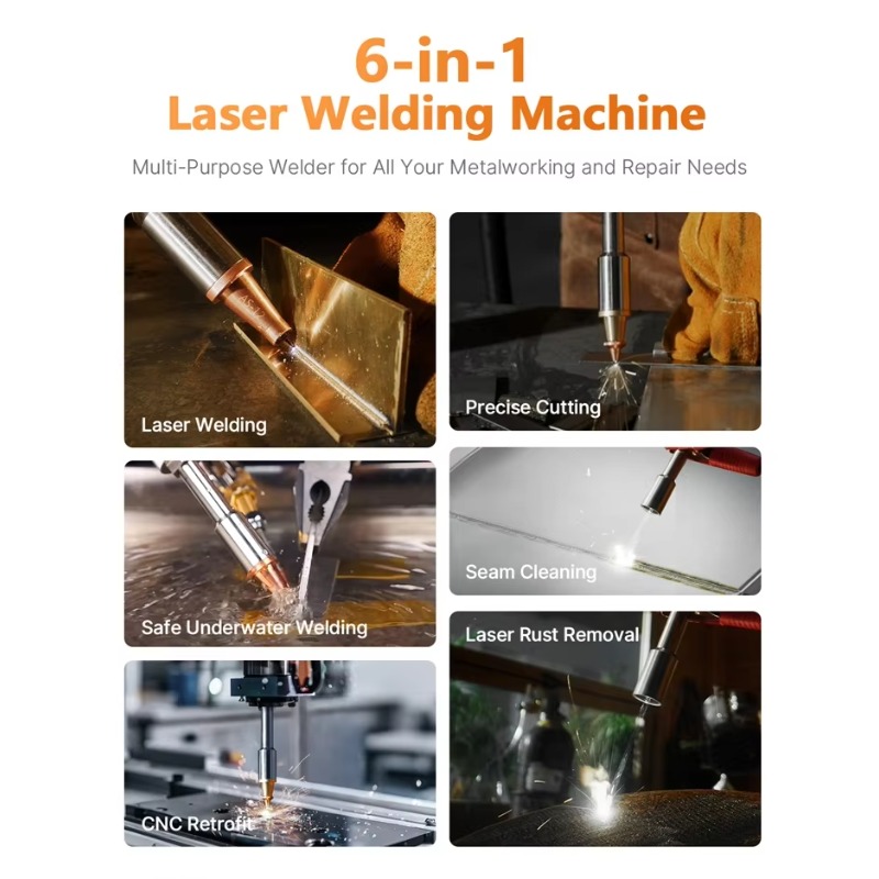 용접, 절단, 조각, 4 in 1 산업용 레이저 기계, - Industrial Laser Welding Machine 리뷰 및 가격