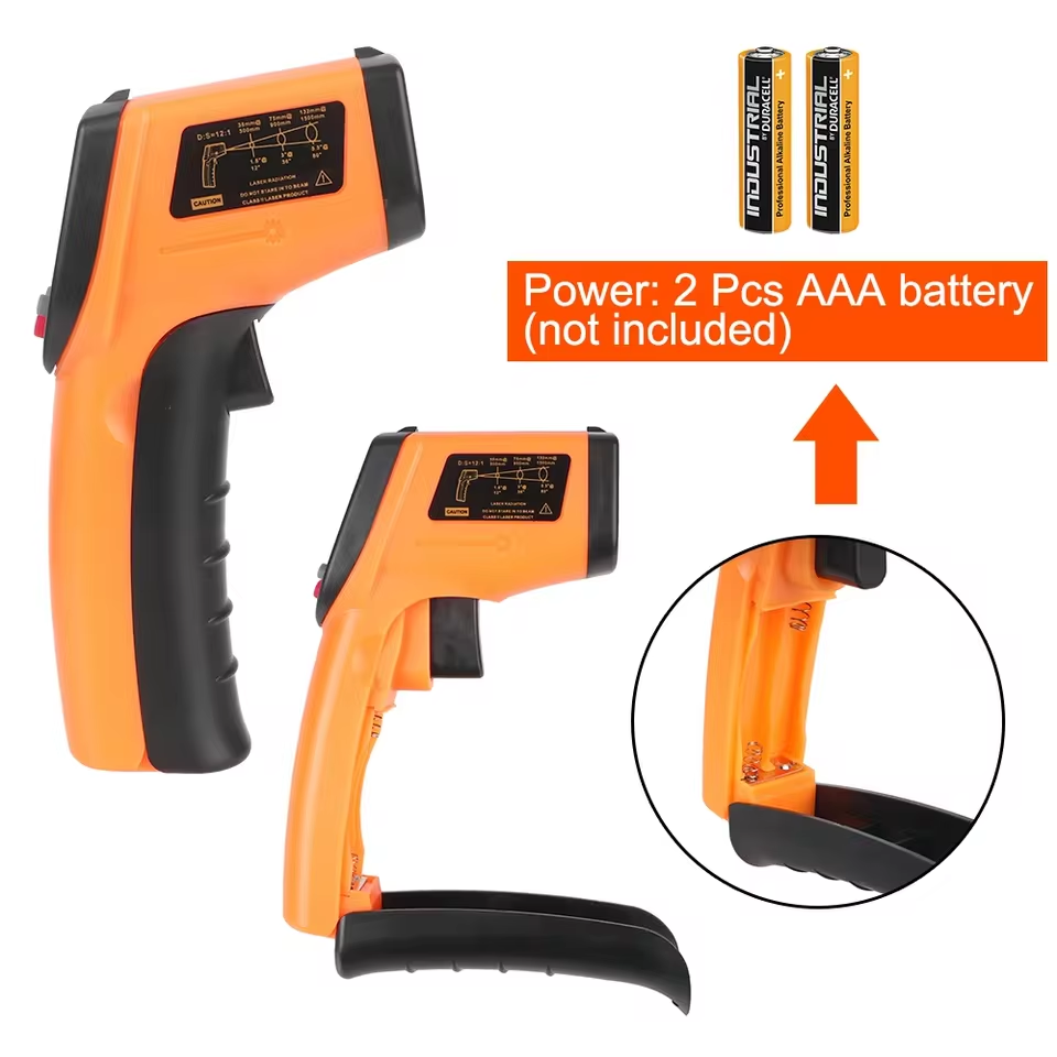 새로운 T600 T600A 디지털 적외선 온도계 건 - - Industrial Laser Blaster 리뷰 및 가격