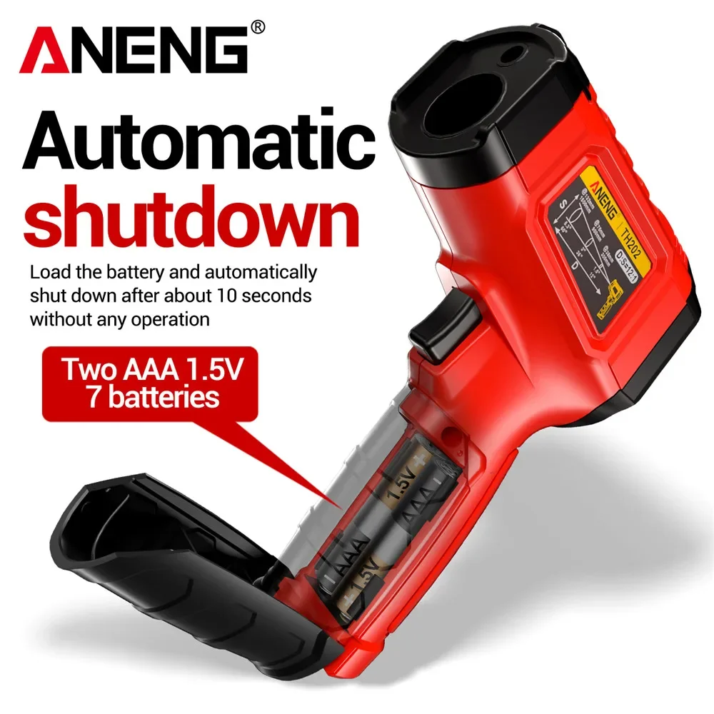 ANENG 적외선 온도계 비접촉식 -50~600 ℃   - Industrial Laser Blaster 리뷰 및 가격