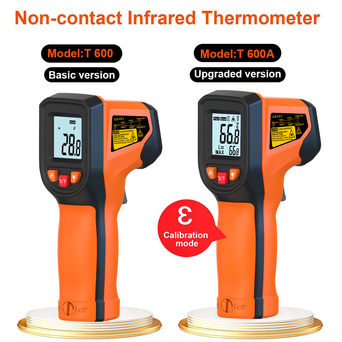 T600 T600A 디지털 적외선 온도계 (-50~)  - Industrial Laser Thermometer Gun 리뷰 및 가격