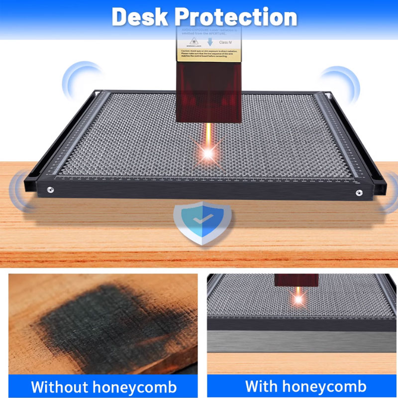 레이저 조각사 용 레이저 벌집 작업 테이블 Co2 절단 - Industrial Laser Table 리뷰 및 가격