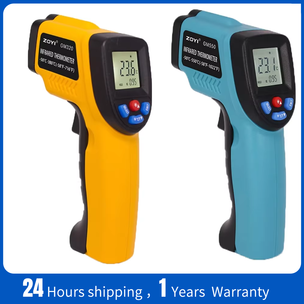 휴대용 적외선 온도계, 피자 오븐 그릴 엔진 레이저 표 - Industrial Laser Thermometer Gun 리뷰 및 가격